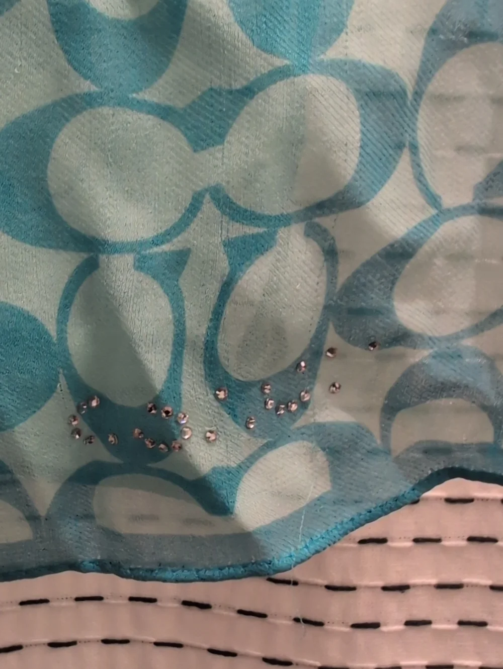 Silk Vintage Coach Scarf